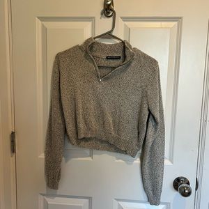 Cropped brandy Melville sweater